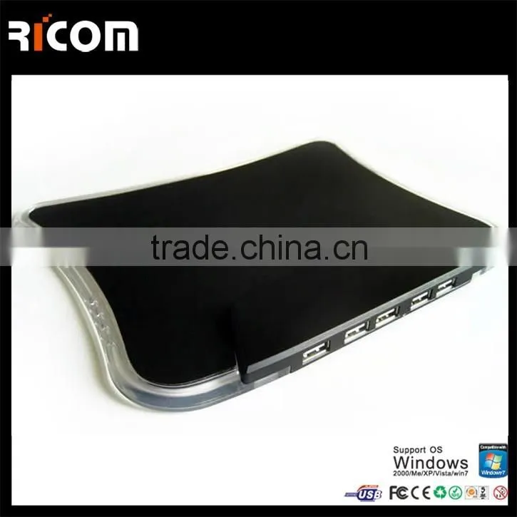 custom usb hub gaming mouse pad,USB HUB mouse pad with speaker--MP207