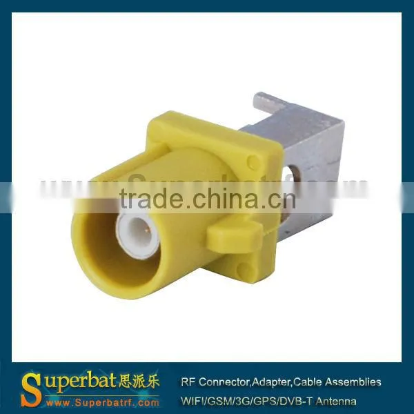 Fakra Plug End Launch PCB mount Right angle curry Radio With IF