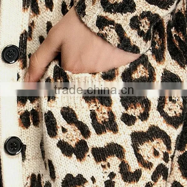 new design fashion long woman sweater