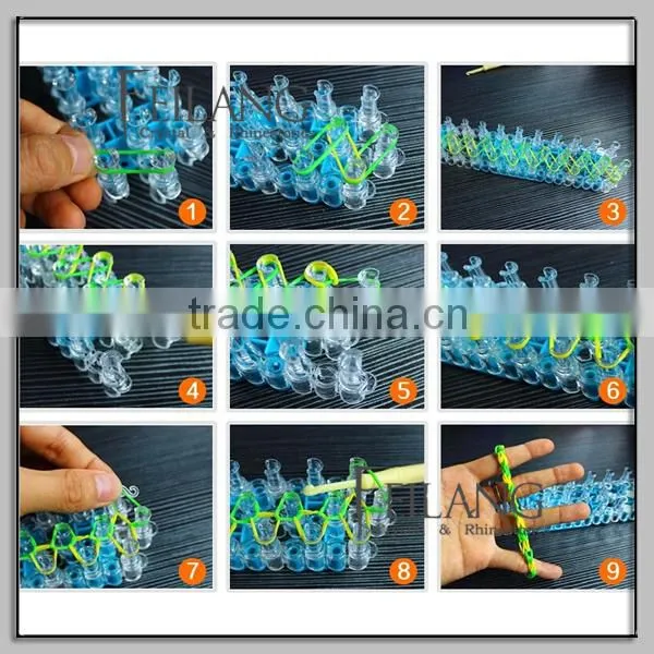 Transparent Blue Rainbow band