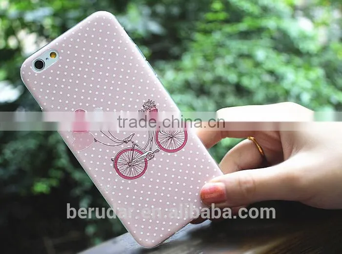 Customized unpolished case for iphone 6 plus