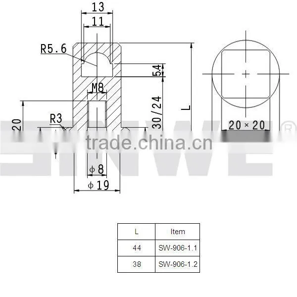 ABS plastic rod guide for steel rod & rod control lock