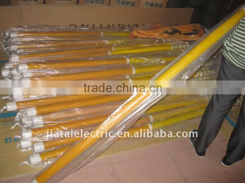 Fiberglass telescopic pole