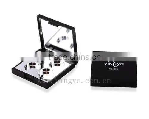 Two-layer makeup custom plastic protein powder container