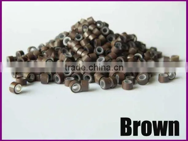 Micro beads hair extension tool silicon micro ring for prebonded hair extensions