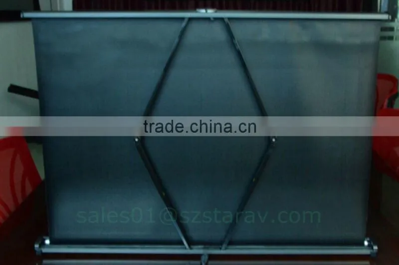 Portable Table Screen for Home theater or business presentation
