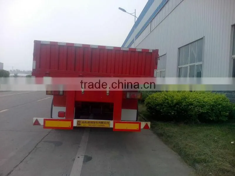 3 axle 60t side wall / fence wall / side panel semi trailer