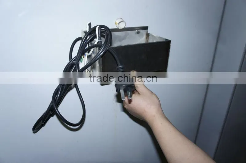 Assembled Ice merchandiser for bagged ice (outdoor&indoor use)