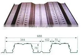 Deduction Trough roll forming machine