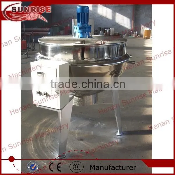 industrial cooking pot with agitator