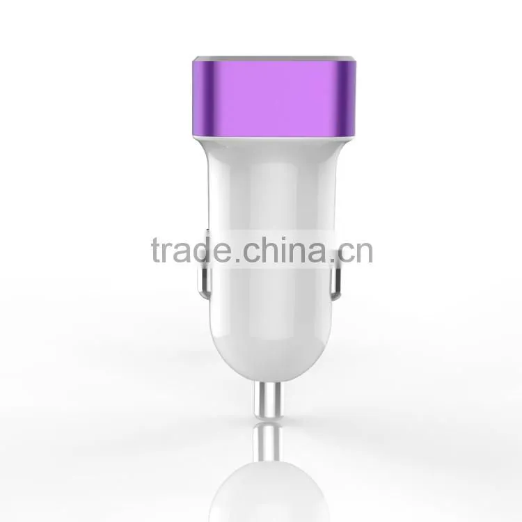 High quality colorful phone car charger