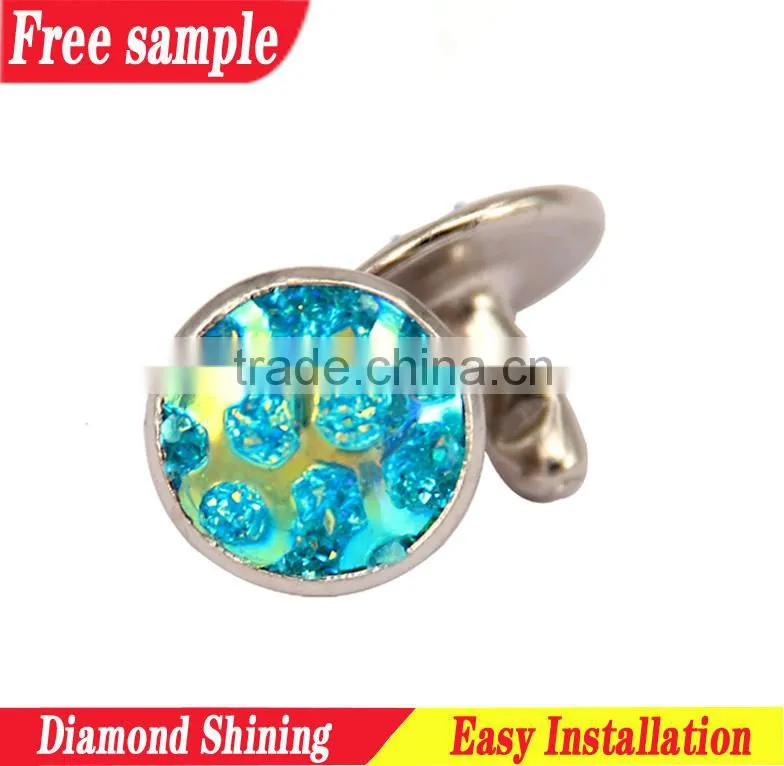 Decorous pearl decorative rhinestone rivets button for slipper