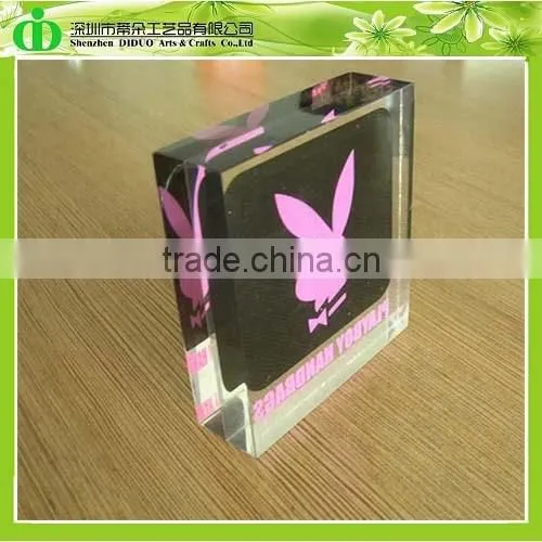 DDB-0096 Trade Assurance Custom Acrylic Logo Block