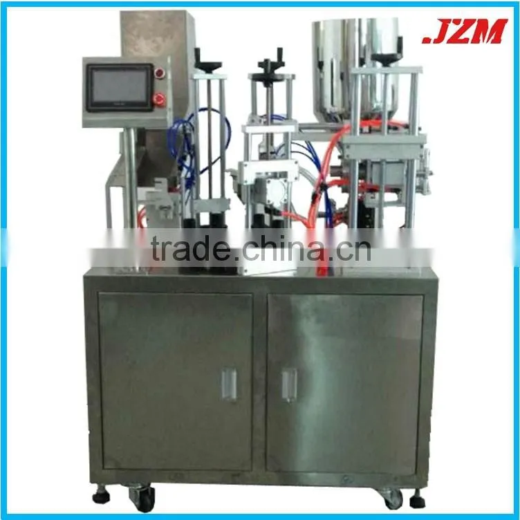 Automatic Filling And Sealing Machine For 100ml Cosmetic Facial Lotion Tube