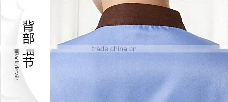Cleaning service hotels overalls short-sleeved summer clothing cleaning staff cleaning rooms restaurant uniforms 100% polyester