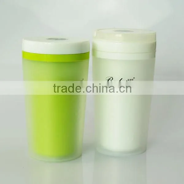 Promotional 10oz double wall frosted plastic tumbler dishwasher safe