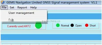 Dual antennas input 32 way GPS power splitter with antenna alarm