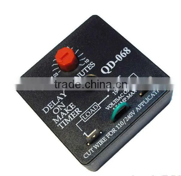 QD100/101/068 time delay on make ( 3 or 5 minutes fixed, .03-10 minutes adjustable)