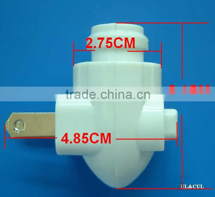 Switch lampholder 120V lamp holder for night lights