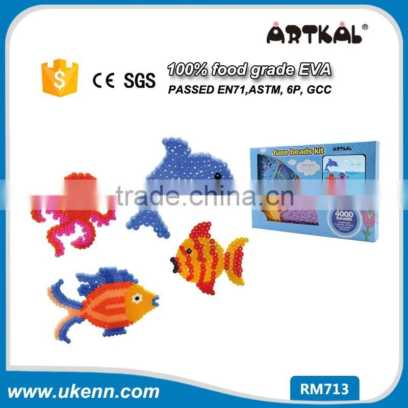 perler beads 5mm Artkal hama beads 1kg/bag/color educational toys