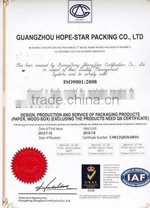 Top-Grade Folding Box Board Manufacturer(HSD-H3677)