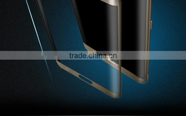 For Samsung Galaxy S6 edge+ tempered glass screen protector Curved design with retail package