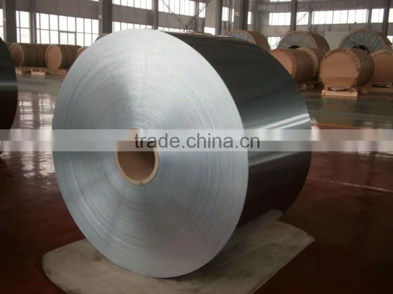 Quality China color painted polyester aluminium foil/pe coating aluminium foil