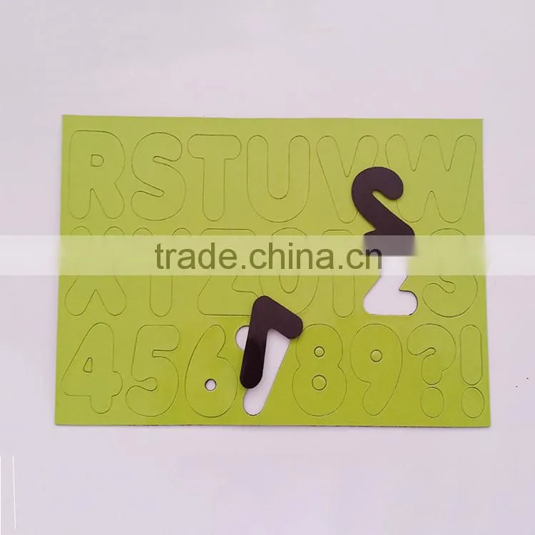 Paper eductional fridge magnets for kids
