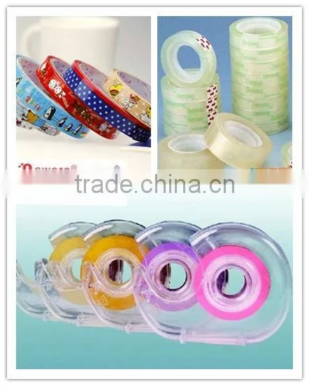 Office Use Clear & Color Bopp Stationery Tape