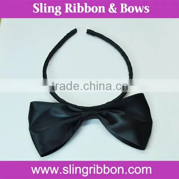 Big Bowknot Plastic Headband For Party