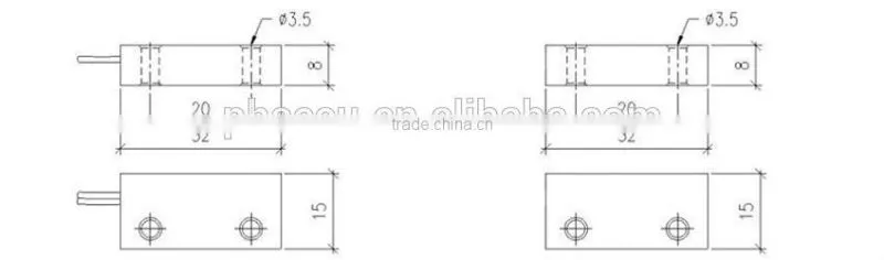 armored cable magnetic contact aluminum