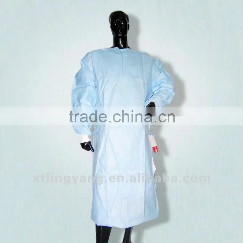 45gsm disposable sterile hospital gowns