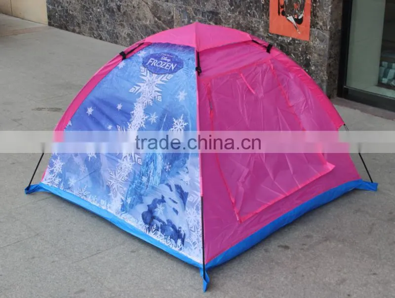 Cartoon Frozen X-frame Kids dome tent