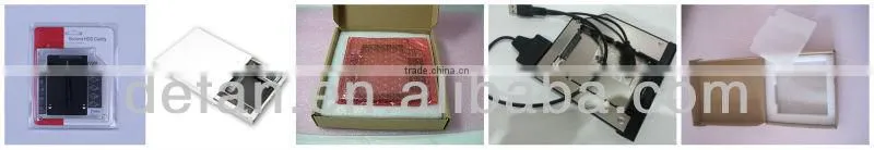 2nd HDD Caddy Tray for Dell e6320 e6420 e6520 e6330 e6430 e6430s e6430-ATG e6530