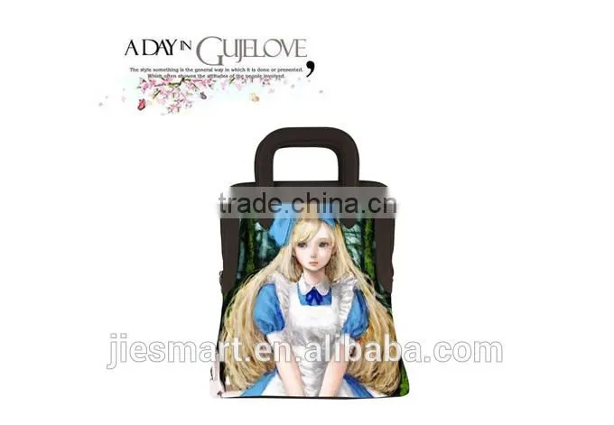 handbag and backpack sublimation printing photo bag