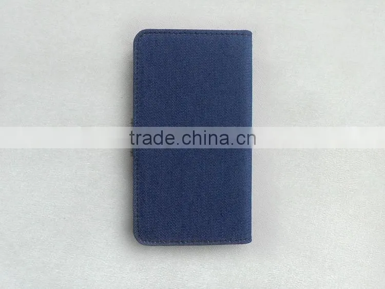 Canvas Flip Leather Phone Universal Case Cover