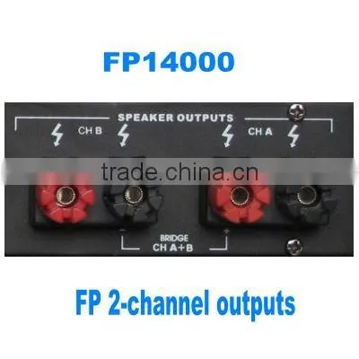 popular FP14000 high power amplifier