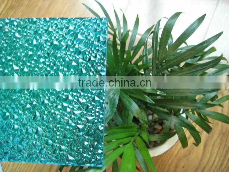 JIAISDA embossed corrugated polycarbonate sheet,embossed polycarbonate sheet,pc embossed sheet