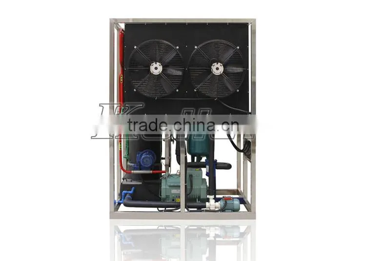 Hot sale express 10 tons High Capacity Tube Ice Machine Controlled by PLC from China Koller