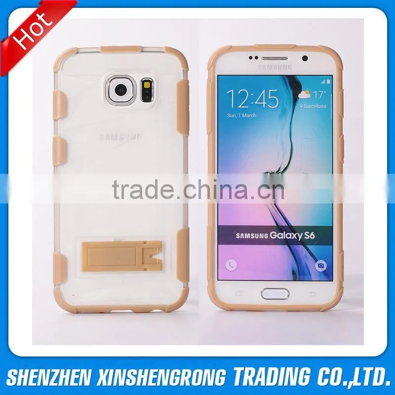 TPU Bumper case Plastic Back Shell Protective cases cover for Samsung Galaxy S6 edege / G925