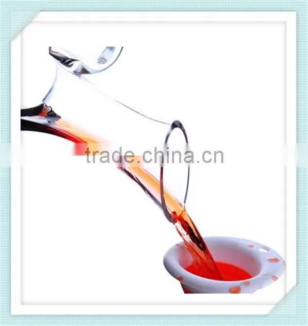 2016 handmade crystal decanter wine lead free glass wine mouth blowing decanter for sale
