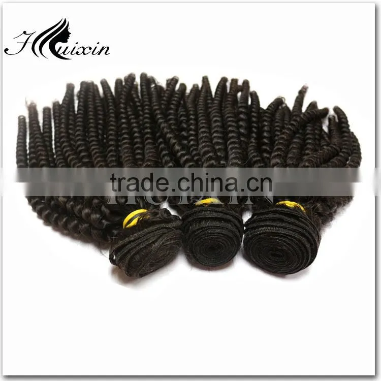 Natural brown curly hair weaving Filipino hair extensions