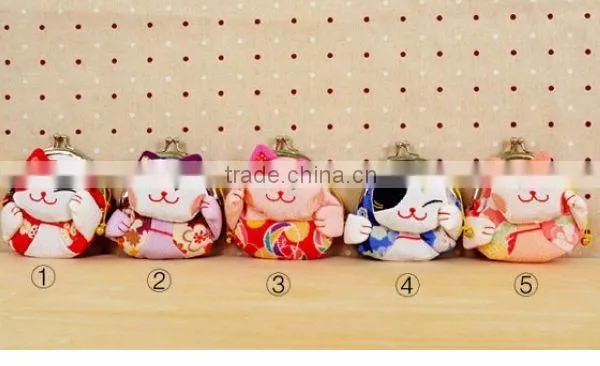 Hot Sales Lovely Lucky Cat Women Coin Wallet Wholesale ZTMZ-CW011