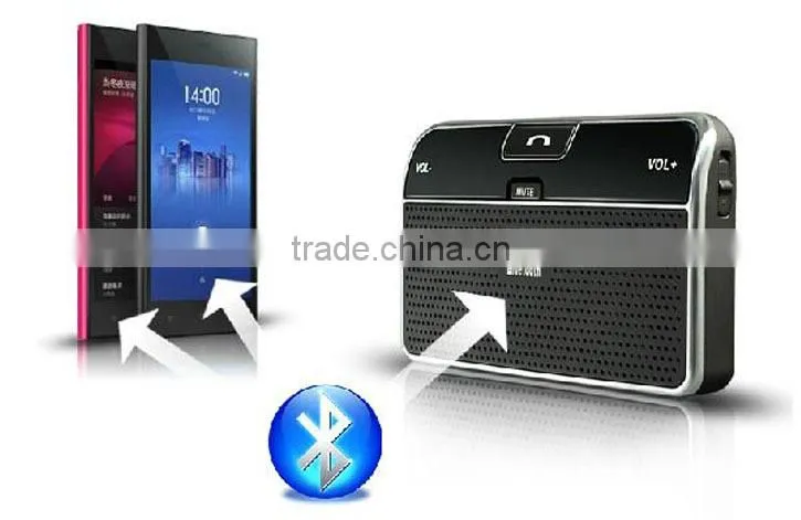 LD-168 Dual Phone Bluetooth Handsfree Car Kit