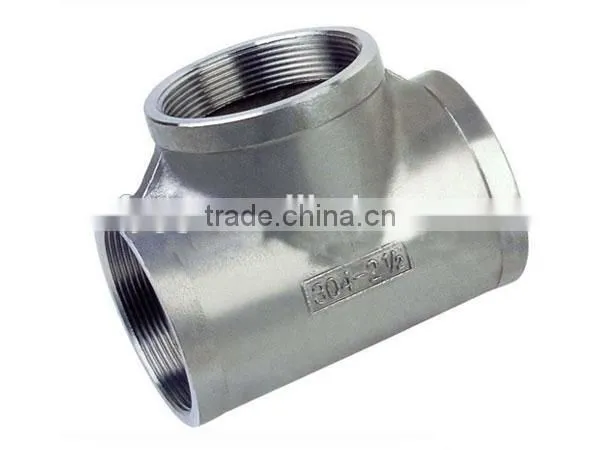 ANSI B16.11 threaded forged alloy steel threaded tees