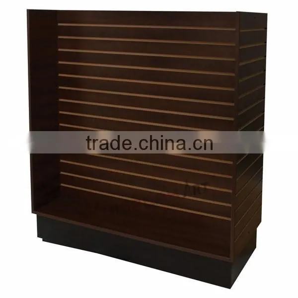 Slatwall Wooden Store Fixture