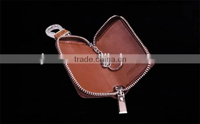 Custom Size Color Genuine Python Leather Car Key Case Handy Key Holder