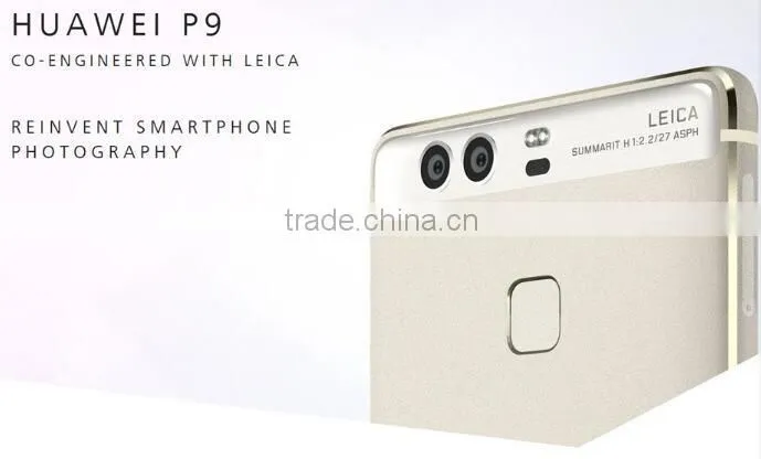 Original Huawei P9 5.2" Fingerprint MobilePhone Hisilicon Kirin955 Octa Core 3GB/4GB RAM 32GB/64GB ROM EMUI 4.1 12.0MP 1920*1080