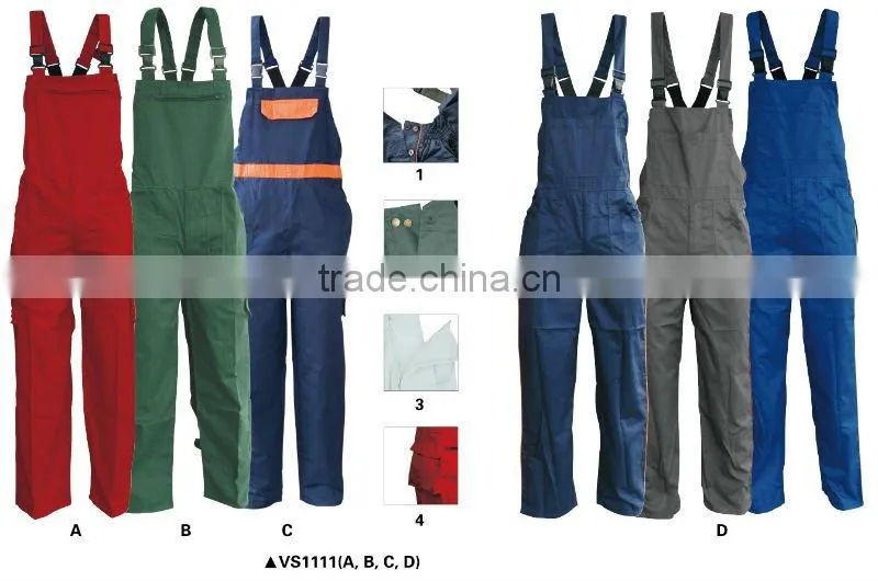 men women cotton work clothes
