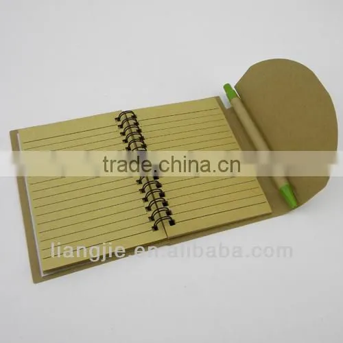 Promotional Eco Notepad with Ball Pen